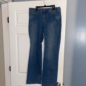 Converse Women's Blue Boot Cut Jeans